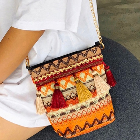 Boho Crossbody Bag - Picture 2 of 8